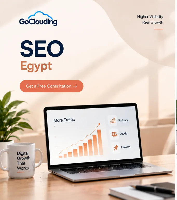 Organic search growth dashboard for businesses targeting Egypt