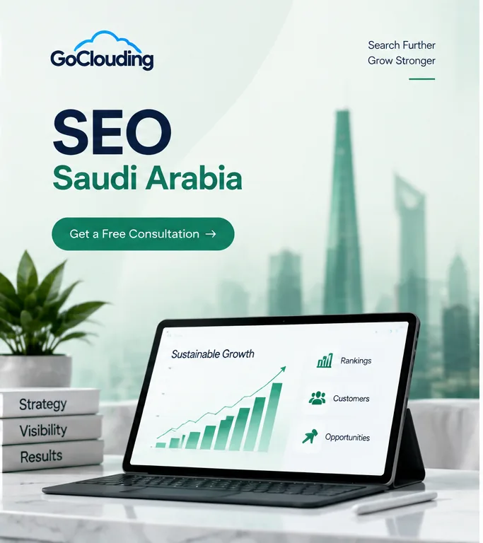 SEO growth dashboard for Saudi Arabia search visibility