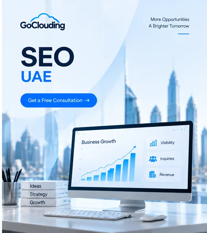 SEO growth dashboard for businesses targeting the UAE